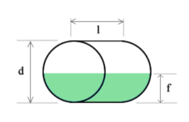 Horizontal Cylinder Tank