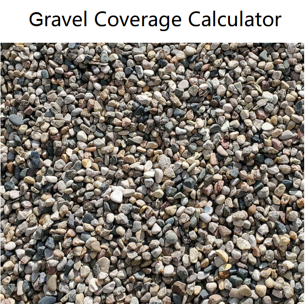 Gravel Coverage Calculator